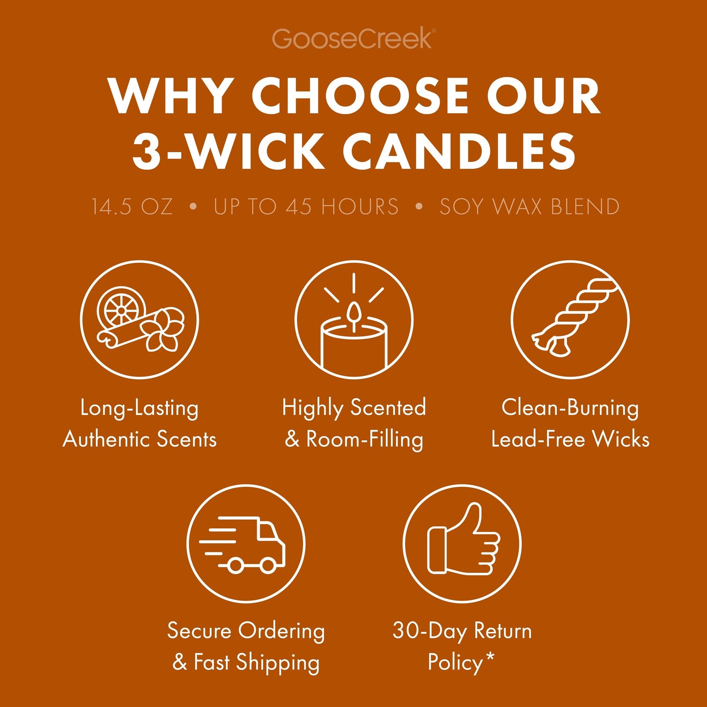 Golden Coconut Glow 3-Wick Candle