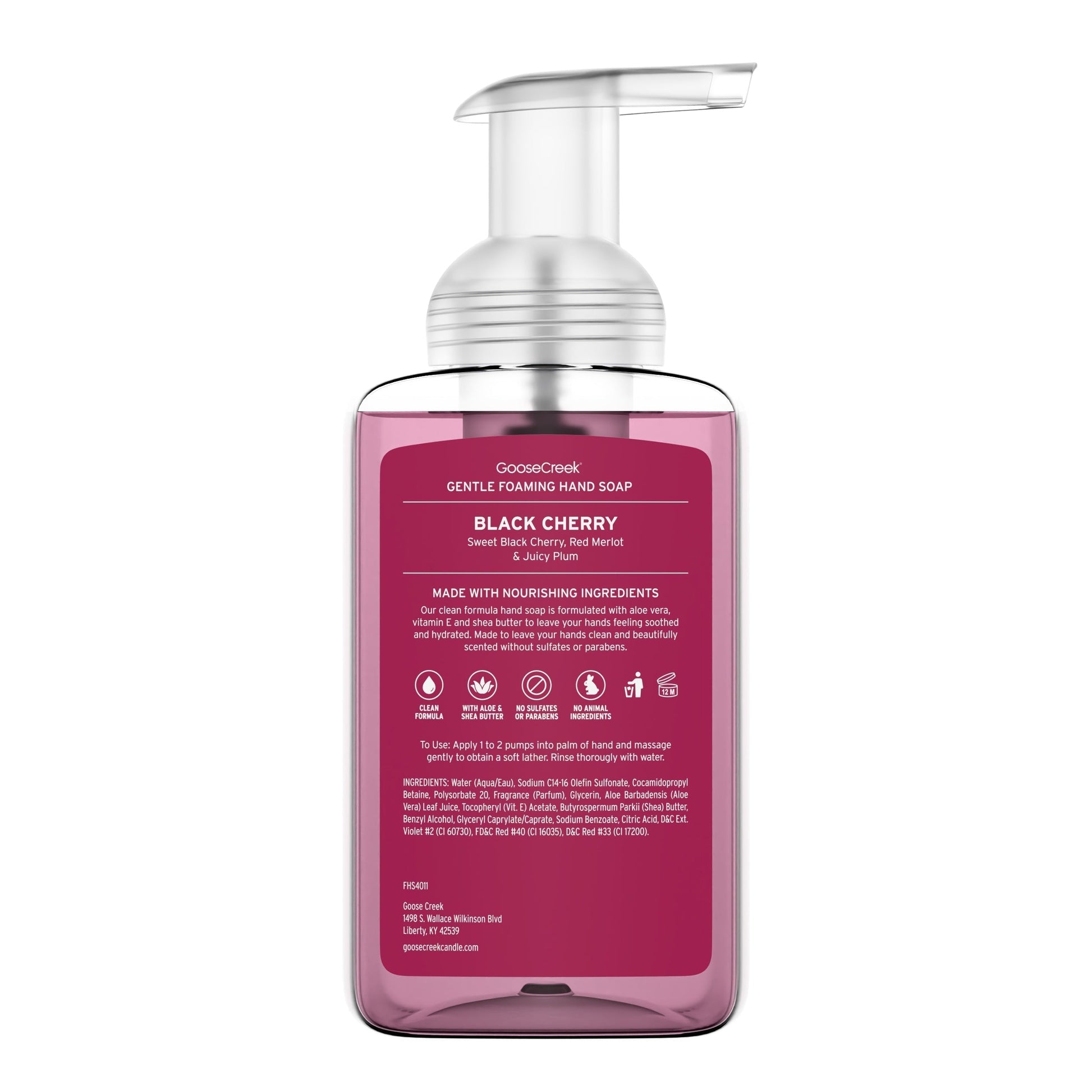 Black Cherry Lush Foaming Hand Soap
