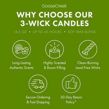 Coconut Caramel Apple 3-Wick Candle