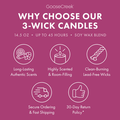 Tuscan Vineyard 3-Wick Candle