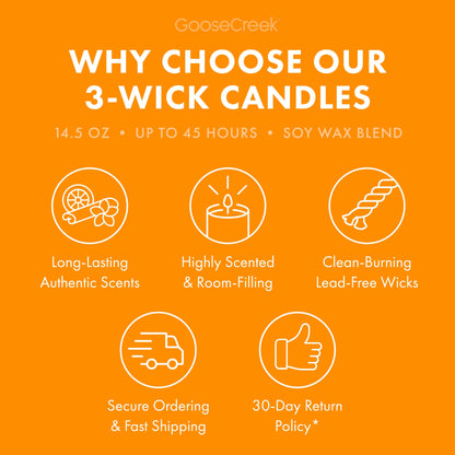 Vanilla Pumpkin Waffle 3-Wick Candle