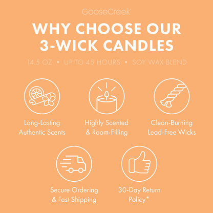 Volcanic Sunrise 3-Wick Candle