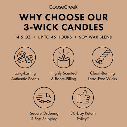 Warm Donut Sugar 3-Wick Candle