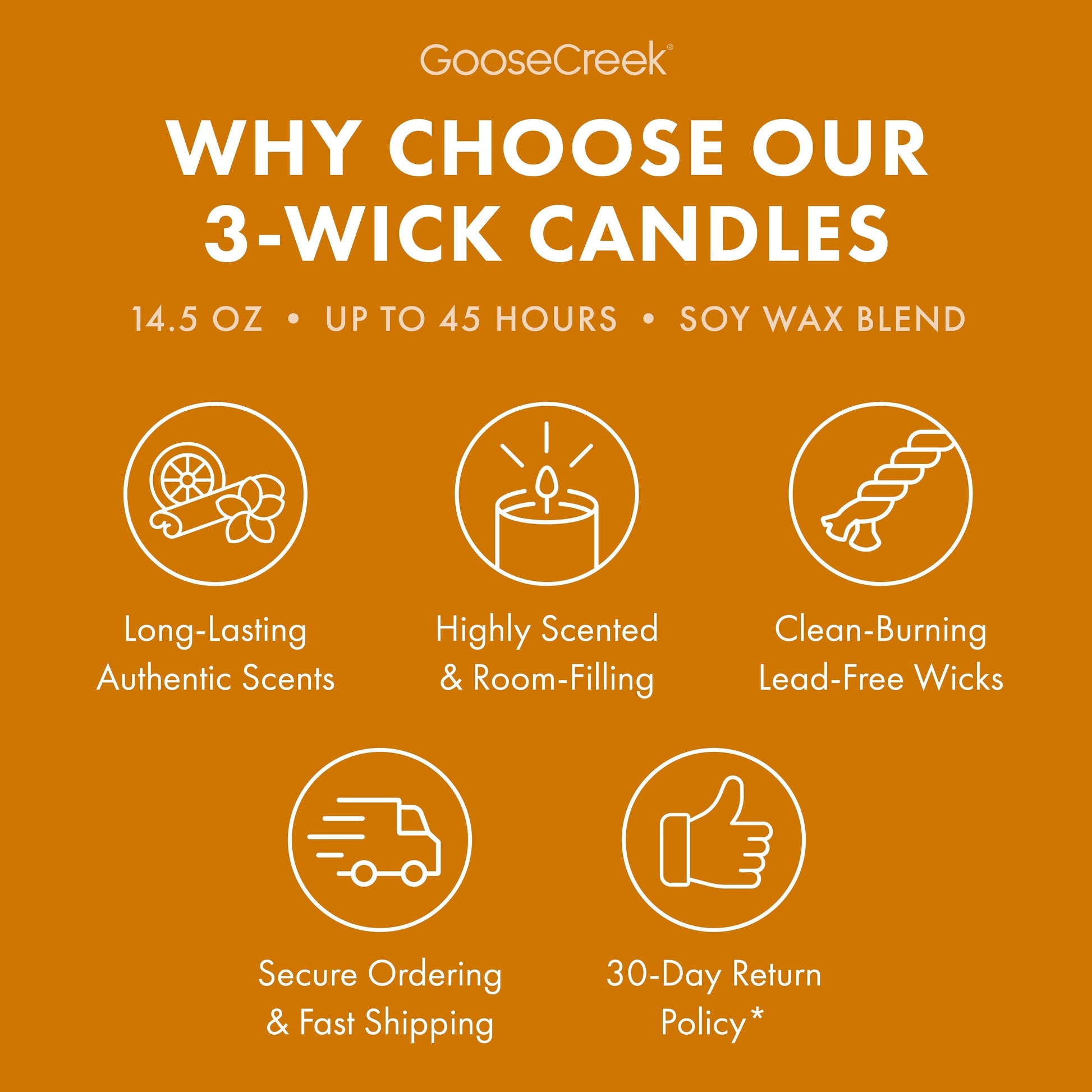 Warm Spice Cake 3-Wick Candle