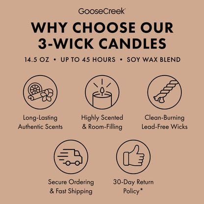 Warm & Welcome 3-Wick Candle